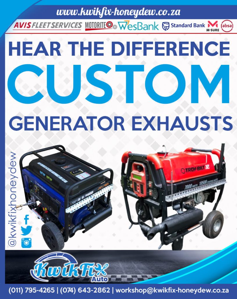 Custom Generator Exhausts